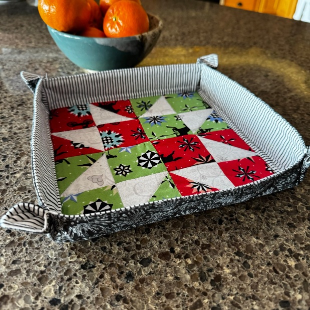 Fabric Tray for Project Quilting Challenge